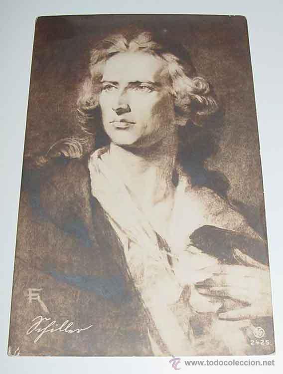 Kino: ANTIGUA POSTAL DE  Johann Christoph Friedrich Schiller, desde 1802 von Schiller (Marbach am Neckar,