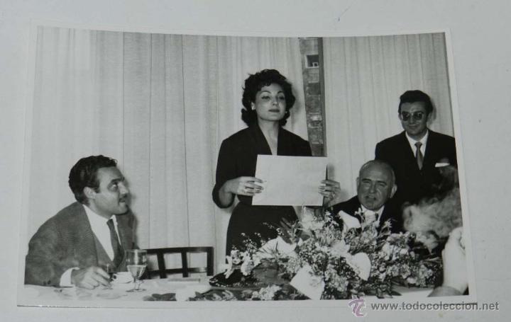 Cine: ANTIGUA FOTOGRAFIA DE CARMEN SEVILLA  EN LOS A&Ntilde;OS 50, MIDE 17,5 X 12 CMS.