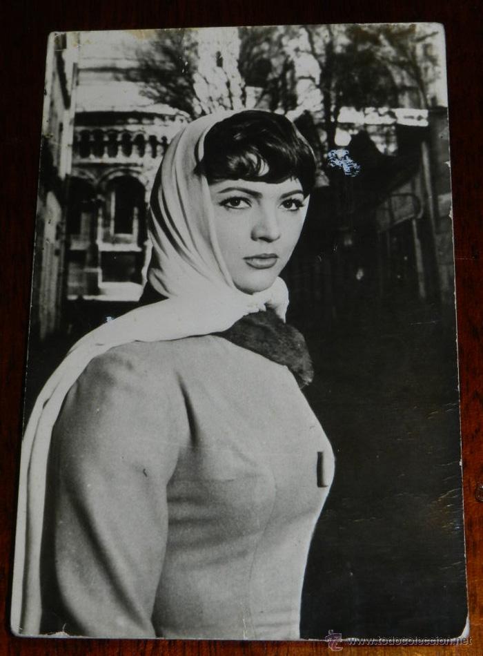 Cine: ANTIGUA FOTO POSTAL DE SARA MONTIEL, 1943, JDP, SIN CIRCULAR