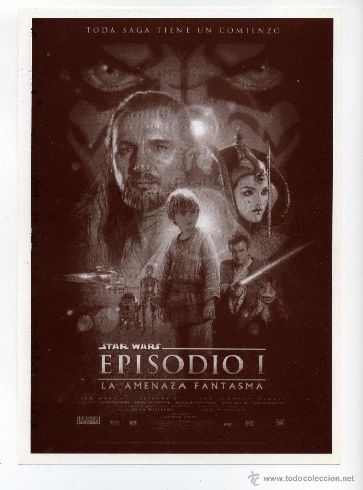 Cine: STAR WARS, LA AMENAZA FANTASMA, con Natalie Portman.
