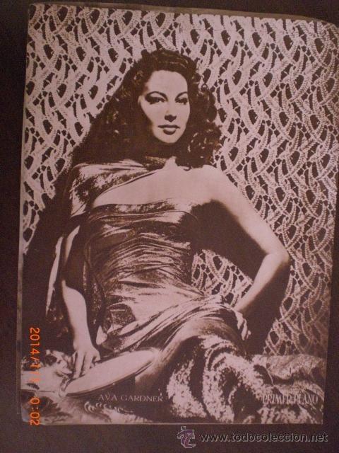 Cine: LAMINA PRIMER PLANO - AVA GARDNER