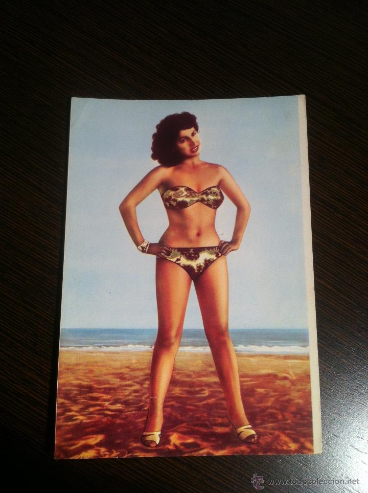 Cin&eacute;ma: Bonita postal Jane Santonini. Nueva sin circular.