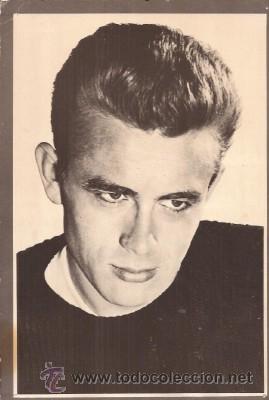 Cine: FOTO POSTERS DEL TIEMPO, SERIE FILMOMAN&Iacute;A, N&ordm; 08, JAMES DEAN, 28 x 19 CM.