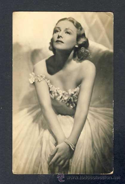 Cinema: Foto postal de artista de cine MADELEINE CARROL