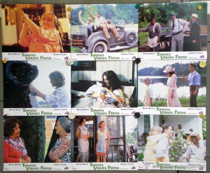 Cine: UL75 TOMATES VERDES FRITOS MARY STUART MASTERSON MARY-LOUISE PARKER SET 9 FOTOCROMOS ORIG ESTRENO