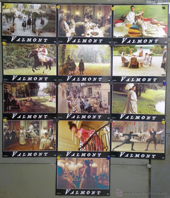 Cinema: UL80 VALMONT MILOS FORMAN SET 13 FOTOCROMOS ORIGINAL ESTRENO