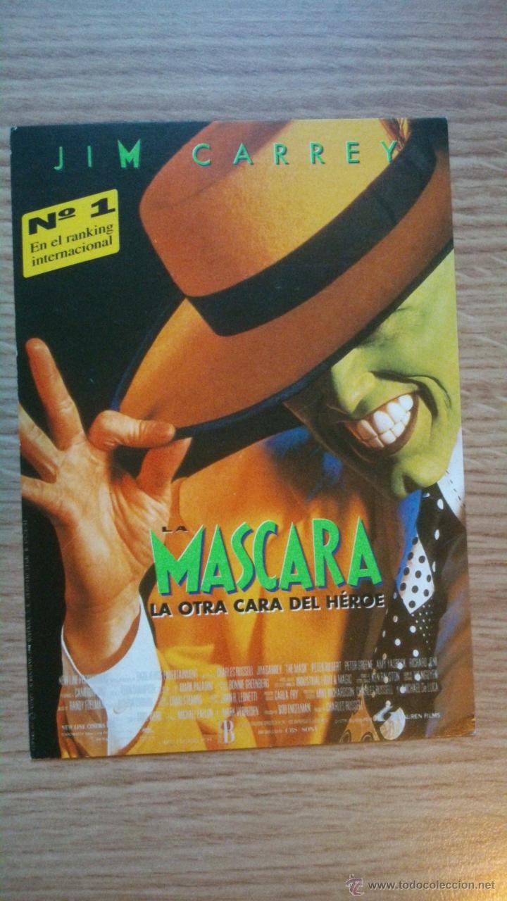 Cine: POSTA ORIGINAL PEL&Iacute;CULA - LA M&Aacute;SCARA - JIM CARREY - LAUREN FILMS
