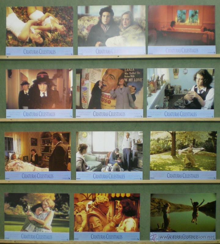 Cinema: UL95 CRIATURAS CELESTIALES KATE WINSLET PETER JACKSON SET COMPLETO 12 FOTOCROMOS ORIGINAL ESTRENO