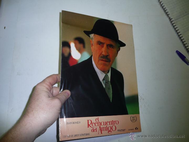 Cine: El reencuentro del amigo (Jerry Schatzberg, 1989) 12 fotocromos precintados - Jason Robards