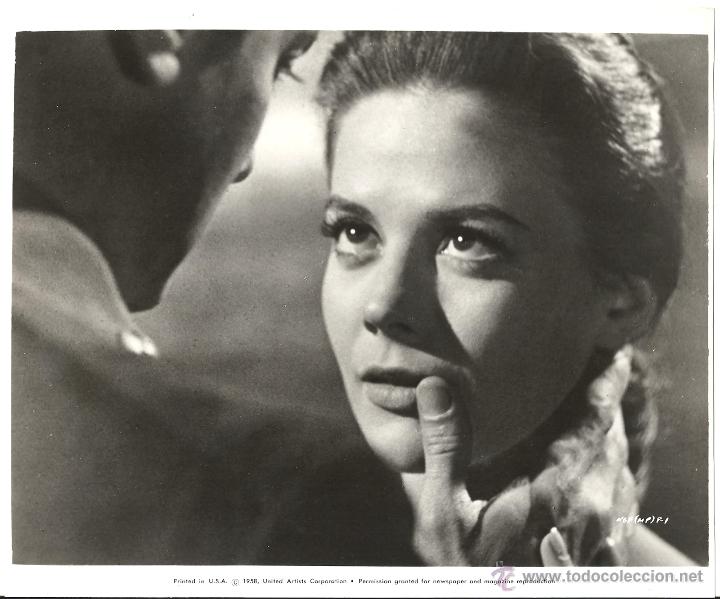 Kino: F28570D NATALIE WOOD CENIZAS BAJO EL SOL FOTO B/N ORIGINAL AMERICANA