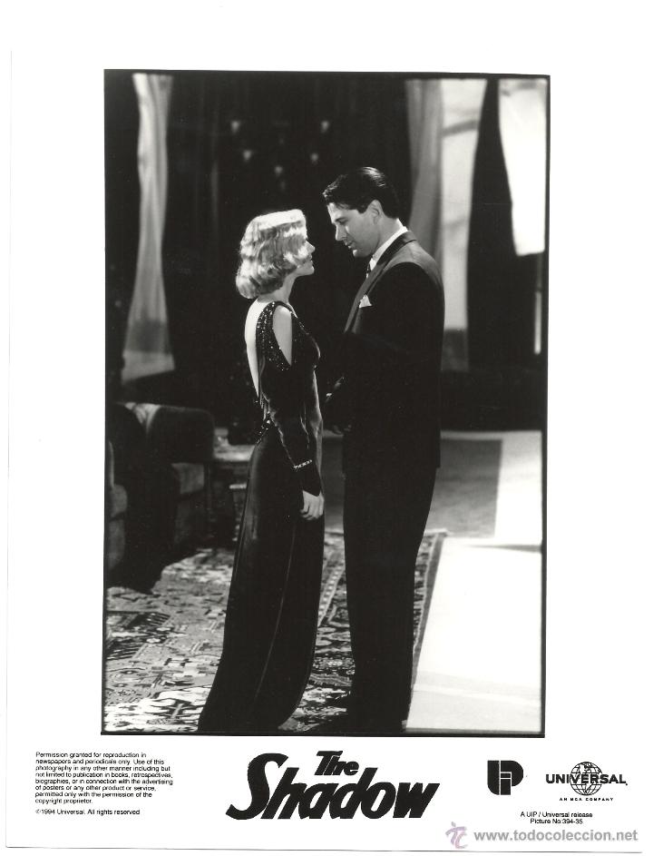 Cin&eacute;ma: F13323 ALEC BALDWIN PENELOPE ANN MILLER THE SHADOW FOTO B/N ORIGINAL AMERICANA