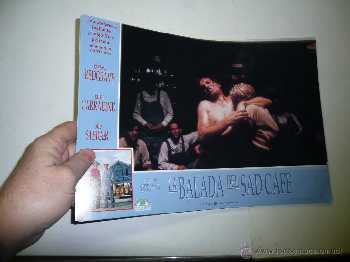 Cine: La balada del Caf&eacute; Triste (Sad Caf&eacute;) (Sim&oacute;n Callow, 1991) 8 fotocromos usados - Vanessa Redgrave