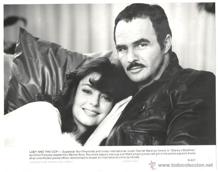 Cin&eacute;ma: F13359 BURT REYNOLDS RACHEL WARD LA BRIGADA DE SHARKY FOTO B/N ORIGINAL AMERICANA