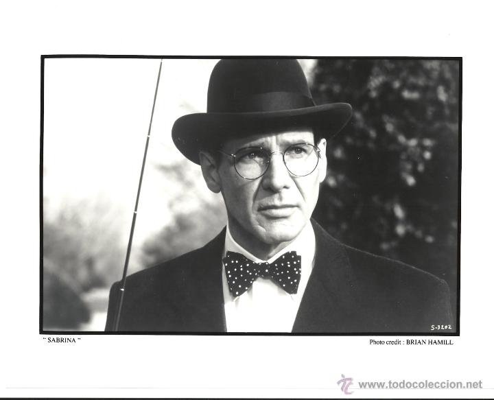 Cin&eacute;ma: F13387 HARRISON FORD SABRINA FOTO B/N ORIGINAL AMERICANA