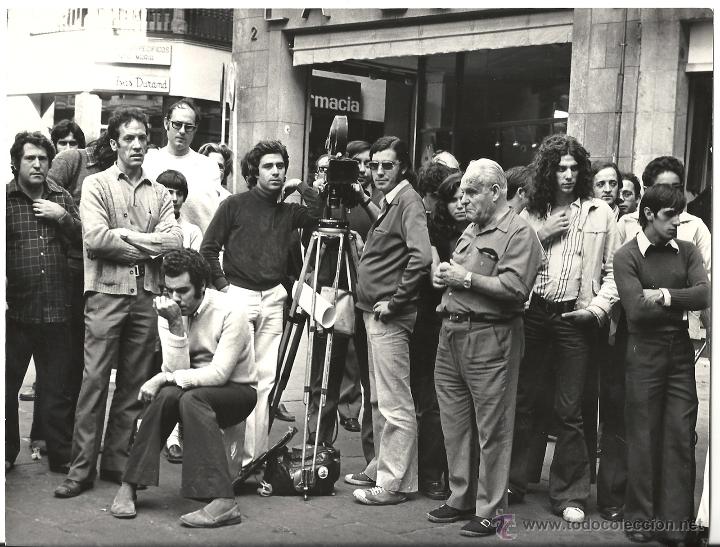 Cinema: F35381 FRANCESC BETRIU FURIA ESPA&Ntilde;OLA RODAJE DIRECTOR FOTO B/N ORIGINAL ESPA&Ntilde;OLA