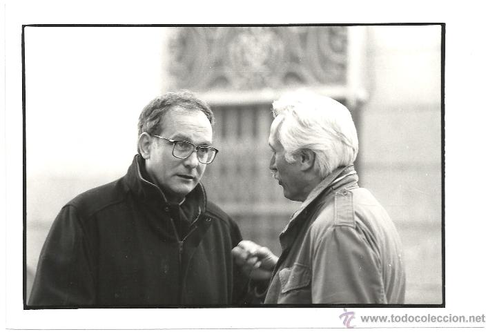 Cinema: F13585 MARIO CAMUS FEDERICO LUPPI DIRECTOR FOTO B/N ORIGINAL ESPA&Ntilde;OLA