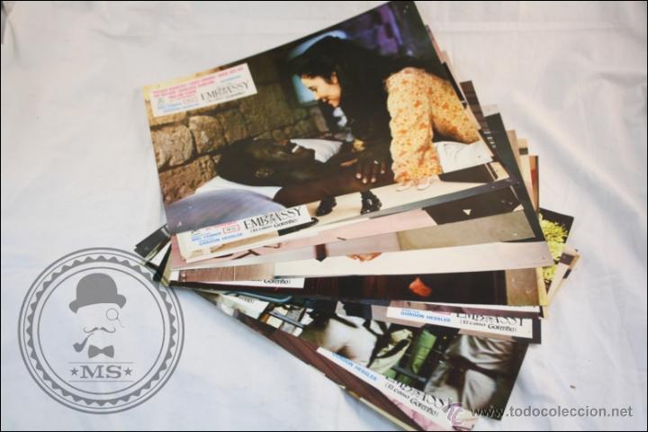 Cine: Conjunto de 12 Fotocromos / Carteles Promocionales de Cine - Embassy (El Caso Gorenko) - M von Sydow