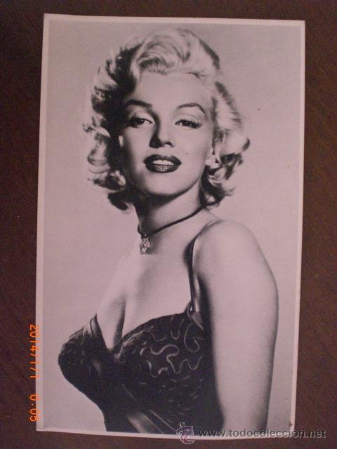 Cine: POSTAL DE  MARILYN MONROE