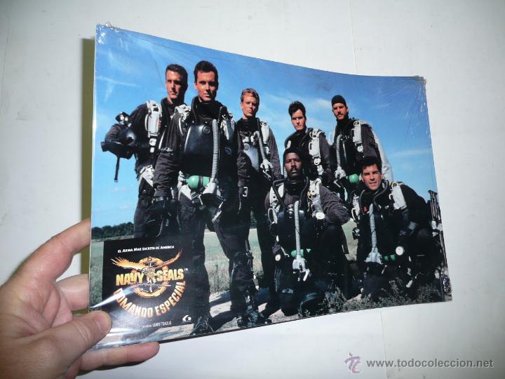 Cine: Navy Seals, comando especial (Lewis Teague, 1991) 12 fotocromos precintados - Charlie Sheen