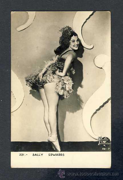 Cine: Postal de artista de cine: SALLY EDWARDS (num. 331)
