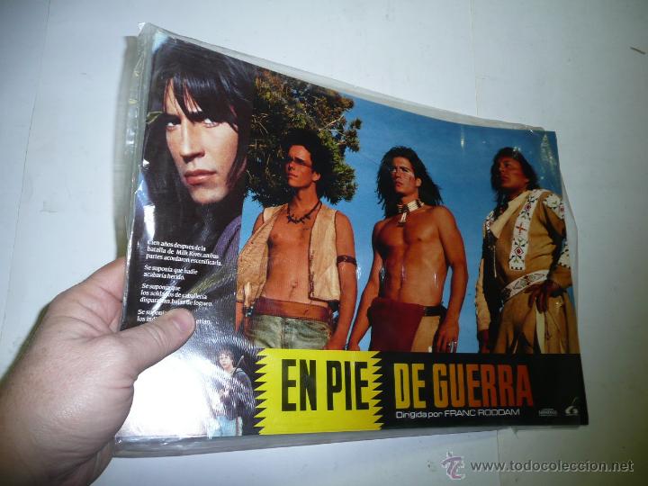 Cinema: En pie de guerra (Franc Roddam, 1989) 12 fotocromos nuevos - Kevin Dillon, Billy Wirth, Tim Sampson
