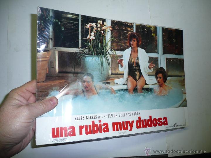 Cinema: Una rubia muy dudosa (Blake Edwards, 1991) 12 fotocromos precintados - Ellen Barkin, Jimmy Smits