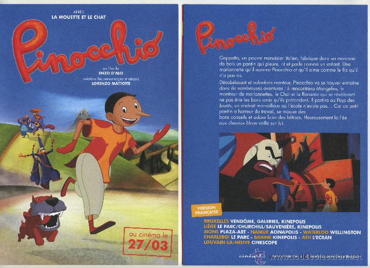 Cine: PINOCHO.