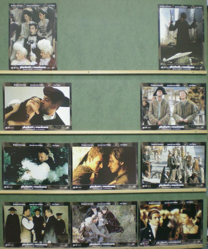 Kino: QM37 PLUNKETT Y MACLEANE LIV TYLER ROBERT CARLYLE SET COMPLETO 10 FOTOCROMOS ORIGINAL ESTRENO