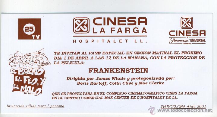 Cine: Frankenstein.