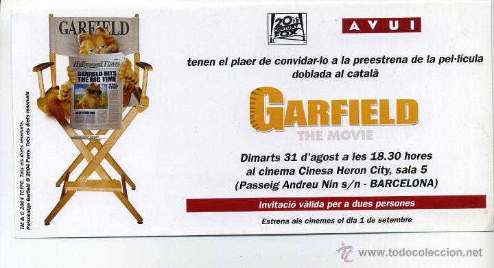 Cine: Garfield. - Foto 1