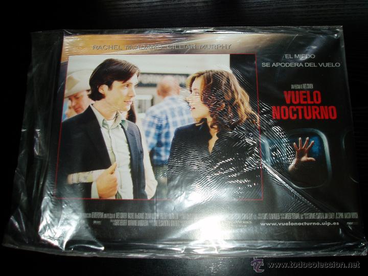 Cine: VUELO NOCTURNO. JUEGO COMPLETO DE 8 FOTOCROMOS. ORIGINALES. NUEVO.
