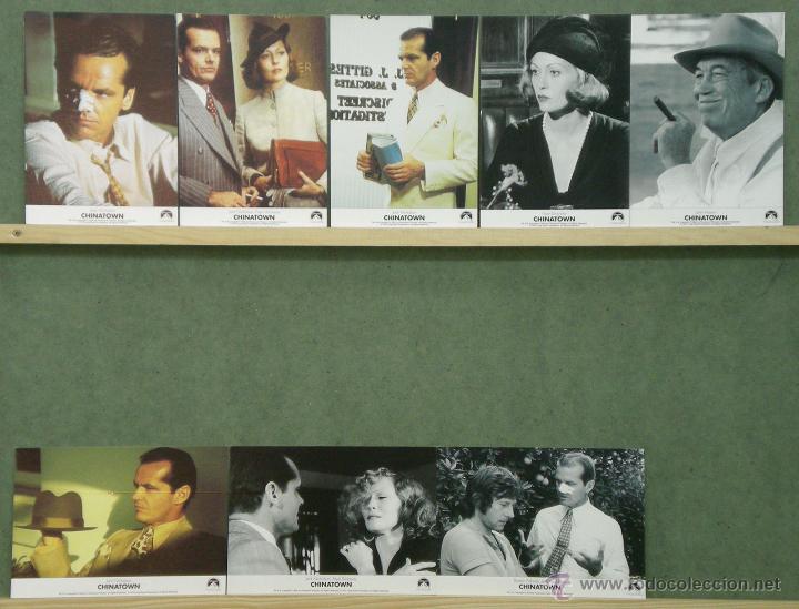Cinema: F14469 CHINATOWN ROMAN POLANSKI JACK NICHOLSON SET de 8 POSTALES