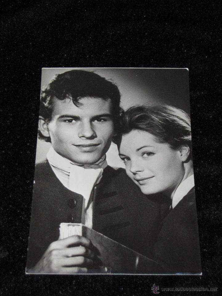 Cine: POSTAL DE ROMY SCHNEIDER Y HORST BUCHHOLTZ - ROBINSON