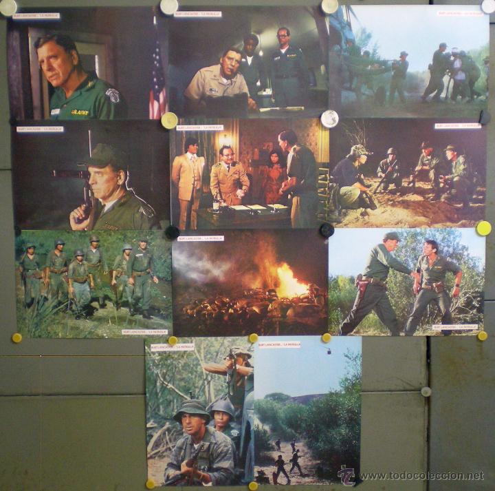 Cine: UO97 LA PATRULLA BURT LANCASTER SET 11 FOTOCROMOS ORIGINAL ESTRENO