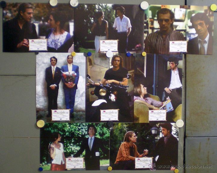 Cin&eacute;ma: UP16 LOS APRENDICES PIERRE SALVADORI FRANCOIS CLUZET SET COMPLETO 8 FOTOCROMOS ORIGINAL ESTRENO