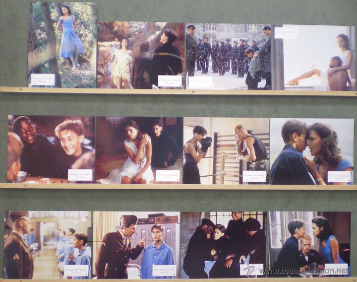 Cine: UP27 EL A&Ntilde;O DEL DESPERTAR GERARD CORBIAU SET COMPLETO 12 FOTOCROMOS ORIGINAL FRANCES