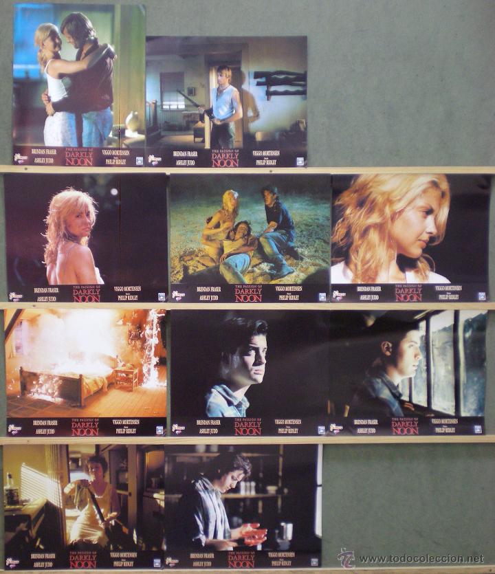 Cine: UP47 THE PASSION OF DARKLY NOON BRENDAN FRASER SET COMPLETO 10 FOTOCROMOS ORIGINAL ESTRENO