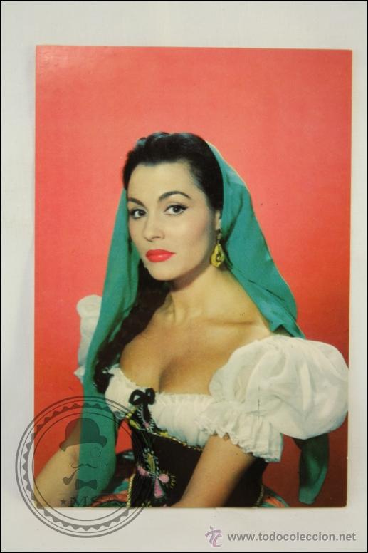 Cine: Postal en Color - 267. Paquita Rico - Oscarcolor - Sin Circular