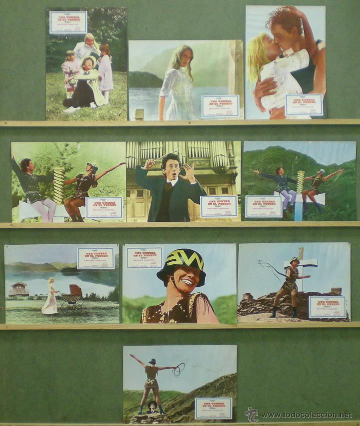 Cinema: UP49 UNA SOMBRA EN EL PASADO KEN RUSSELL SET COMPLETO 10 FOTOCROMOS ORIGINAL ESTRENO