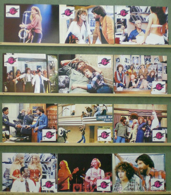 Cine: UP76 FIEBRE MUSICAL MICHAEL BRANDON EILEEN BRENNAN SET COMPLETO 12 FOTOCROMOS ORIGINAL ESTRENO