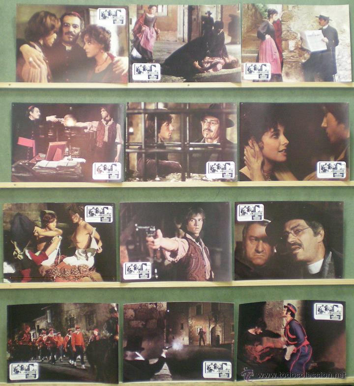 Cinema: UQ00 EN NOMBRE DEL PAPA REY NINO MANFREDI SET COMPLETO 12 FOTOCROMOS ORIGINAL ESTRENO