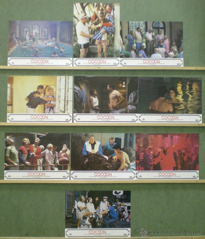 Cine: UQ07 COCOON STEVE GUTTENBERG TAHNEE WELCH SET 10 FOTOCROMOS ORIGINAL ESTRENO