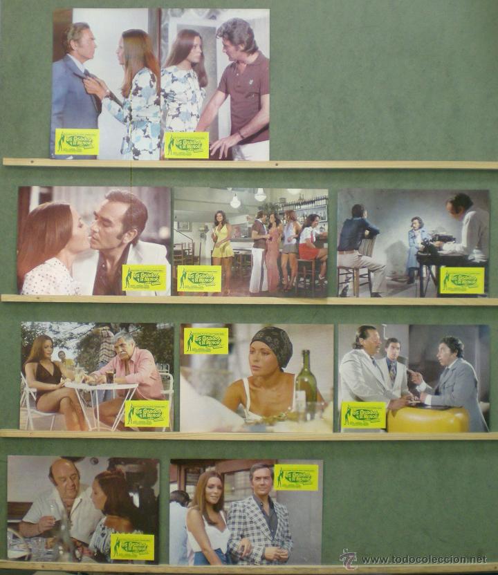 Cine: UQ43 LOS CASADOS Y LA MENOR JAVIER ESCRIVA SET COMPLETO 10 FOTOCROMOS ORIGINAL ESTRENO