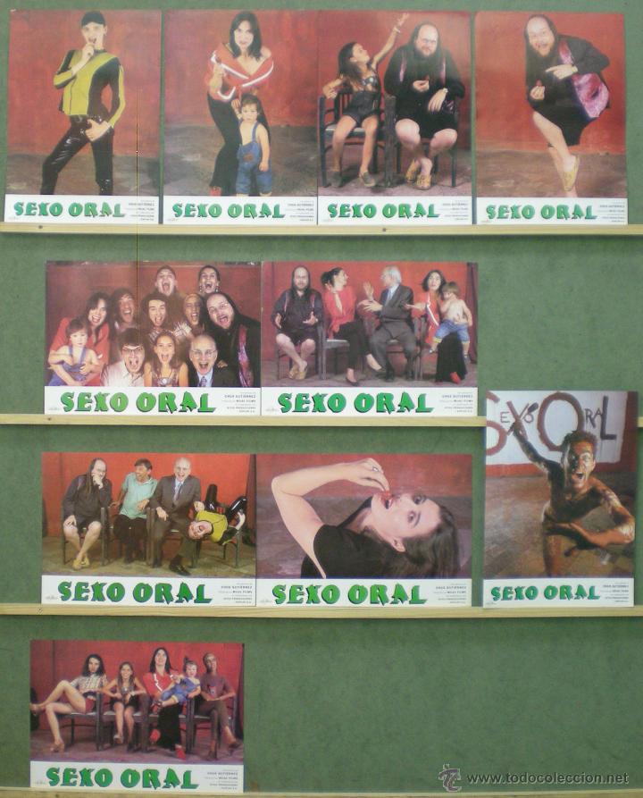Cine: UQ56 SEXO ORAL SANTIAGO SEGURA CHUS GUTIERREZ SET COMPLETO 10 FOTOCROMOS ORIGINAL ESTRENO