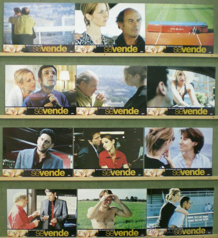 Cine: UQ60 SE VENDE LAETITIA MASSON  ERGIO CASTELLITO SET COMPLETO 12 FOTOCROMOS ORIGINAL ESTRENO