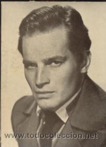 Cine: Tarjetas Florita n&ordm;  3.- Charlton Heston.