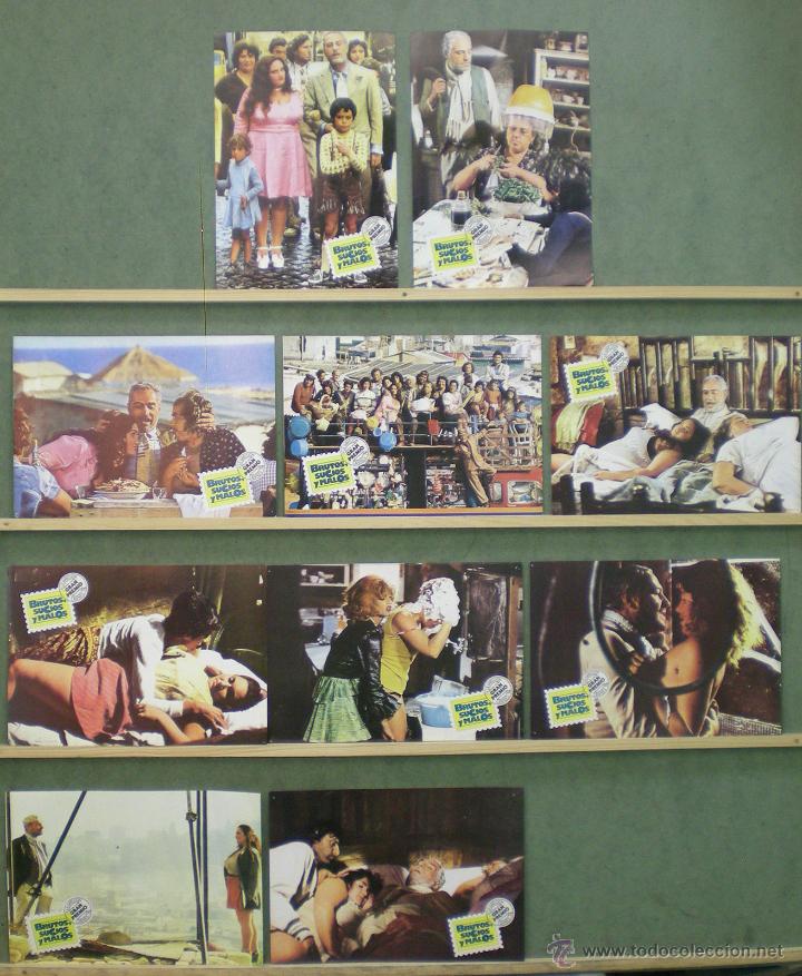 Cine: UQ67 BRUTOS SUCIOS Y MALOS ETTORE SCOLA NINO MANFREDI SET 10 FOTOCROMOS ORIGINAL ESTRENO