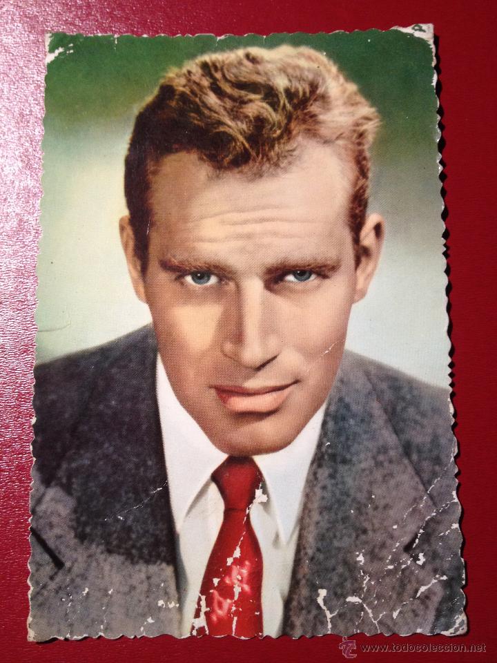 Cine: Postal de Charlton Heston - Sin escribir - Raker