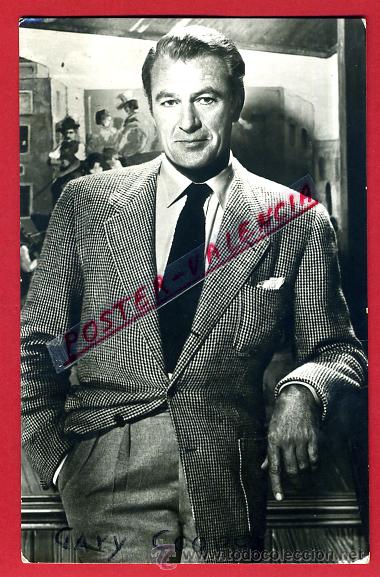 Cine: POSTAL ARTISTA, GARY COOPER, P95262