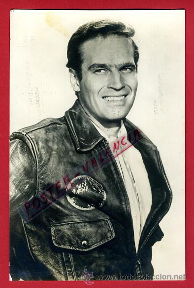 Cine: POSTAL ARTISTA, CHARLTON HESTON, P95269